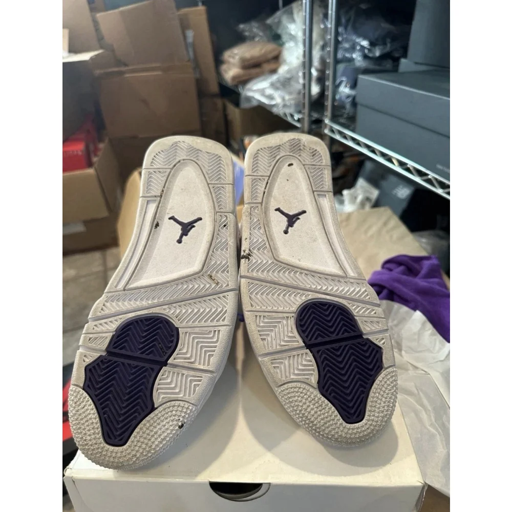 Jordan retro 4 metallic purple 4 OG 8.5 ct8527-115